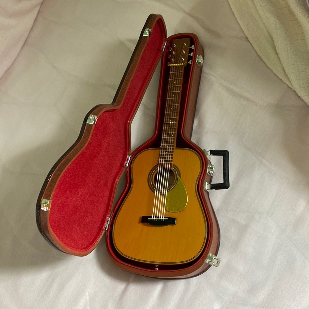 American Girl Doll Guitar & Guitar Case